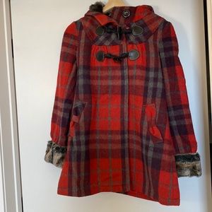 Wool duffle coat